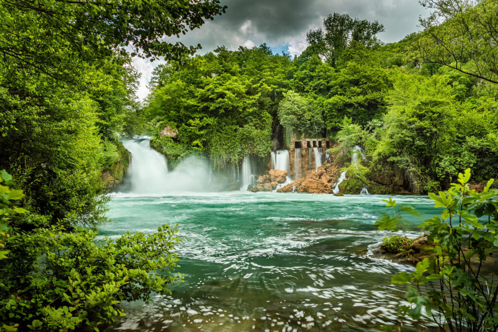Bilušića Buk Waterfall