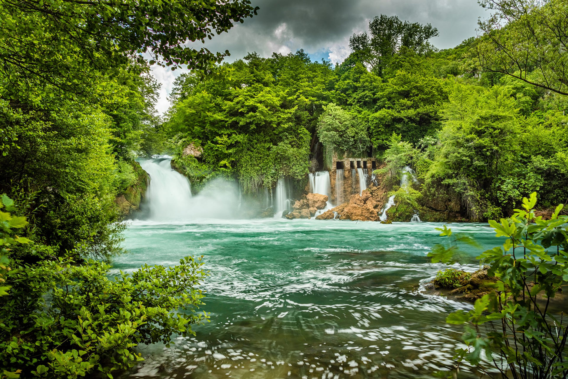 Bilušića Buk Waterfall